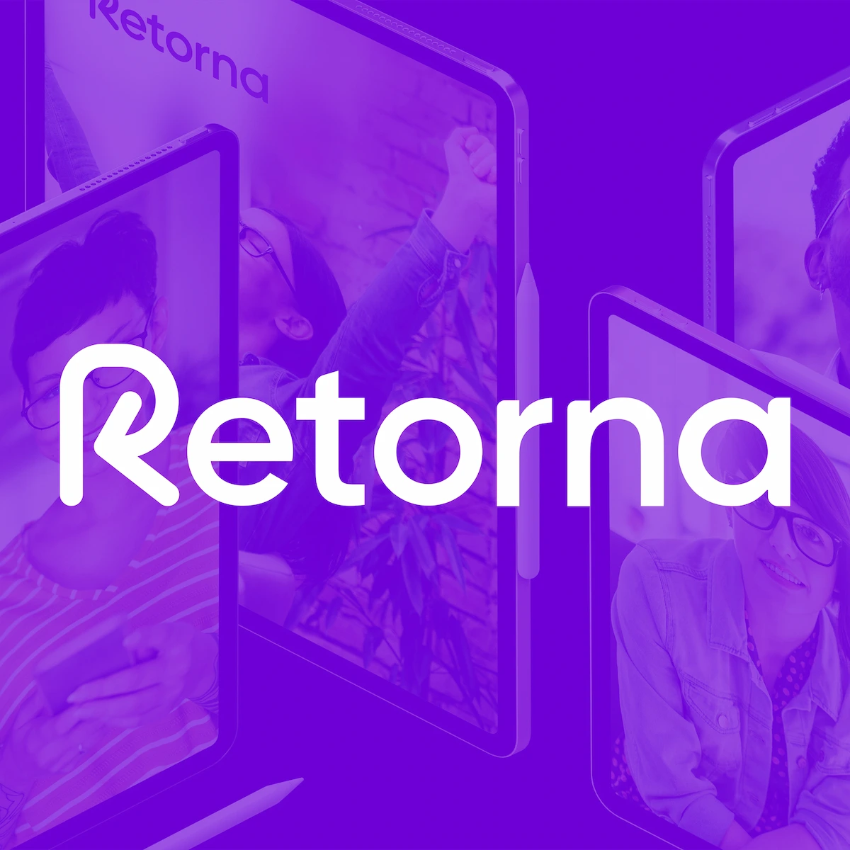 Diseño de identidad de marca para Retorna, fintech, Estados Unidos.